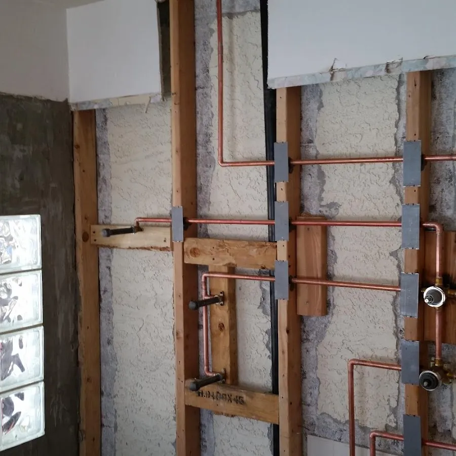 Copper pipe installation for Burst Pipe Repair in Madeira